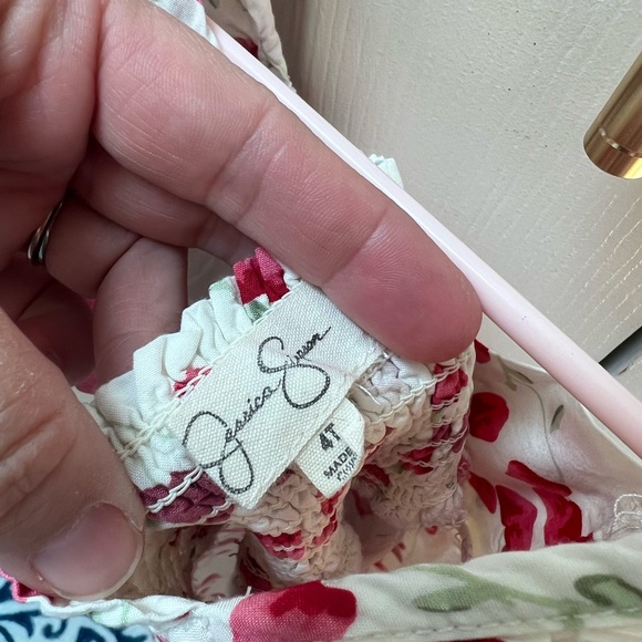 Floral Ruffle Jumpsuit - Picture 4 of 6